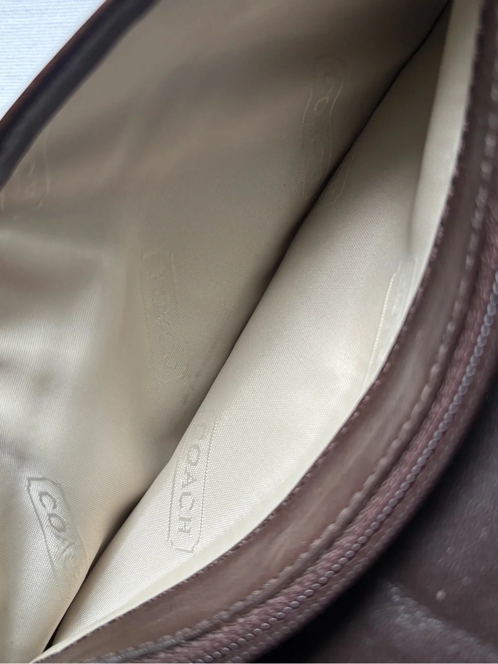 Coach authentic signature